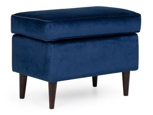 Ron Velvet footstool RONV86WP