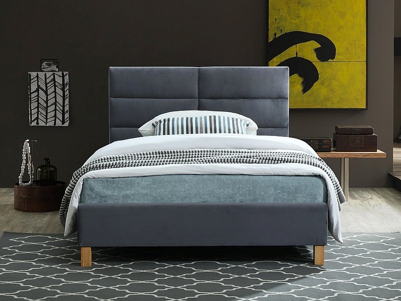 Sierra velvet bed SIERRAV120SZD