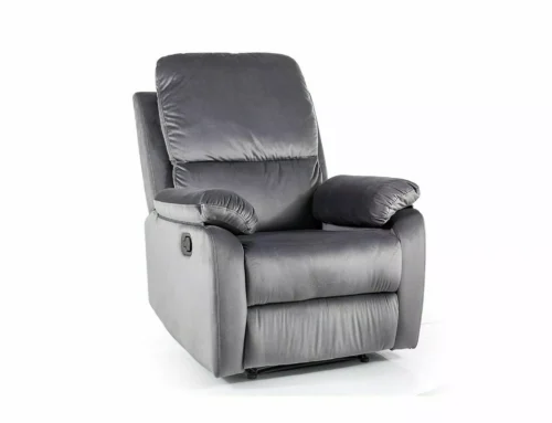 Spencer 1 velvet reclining armchair SPENCER1VSZ