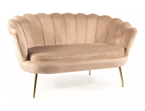 Camellia 2 velvet sofa CAMELLIAV2BEZL