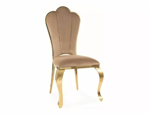 Queen velvet chair QUEENVZLBE