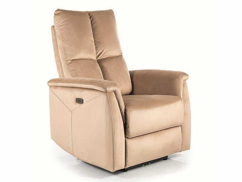 Neptun Velvet NEPTUNVBE reclining armchair