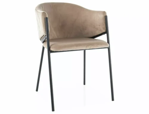 Bono velvet chair BONOVCBE