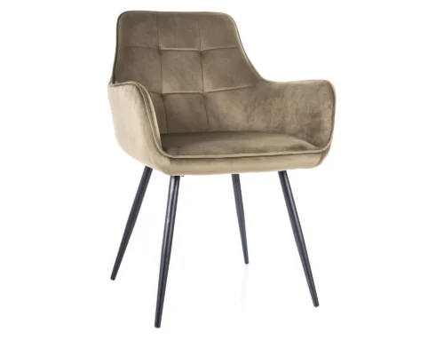 Lemon velvet chair LEMONVCOL