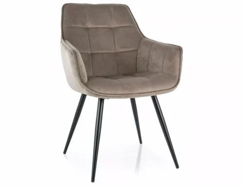 Lilia Velvet chair LILIAVCCB