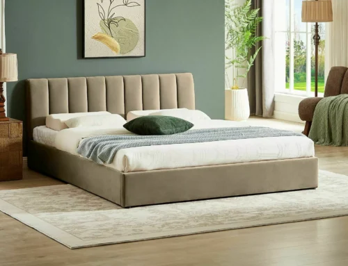 Montreal velvet bed MONTREALV160BE