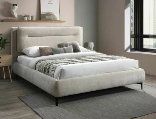 Nicosia Raven Bed NIKOZJAR160CBEC