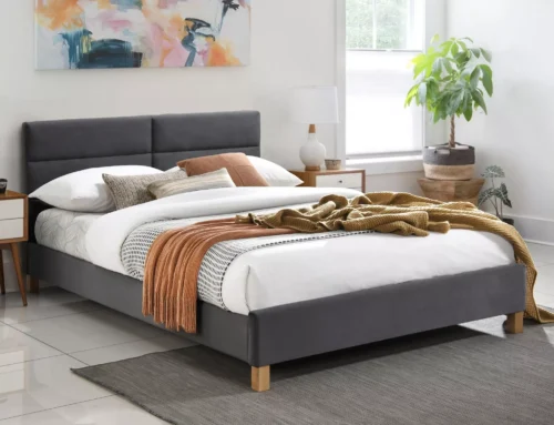 Sierra velvet bed SIERRAV140SZD