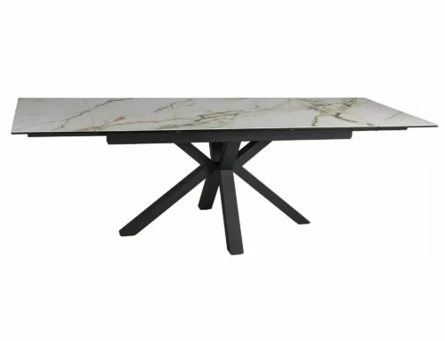 Columbus Ceramic Amber White Coffee Table COLUMBUSBC160