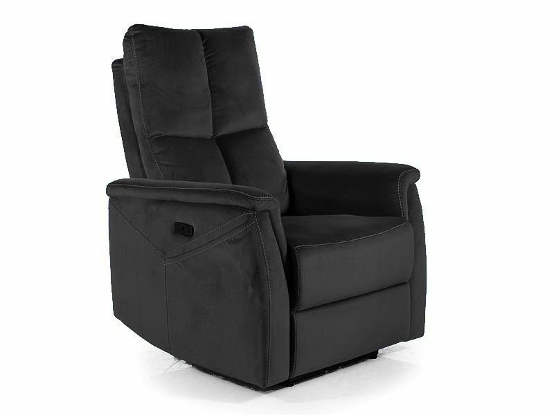 Neptun M velvet reclining armchair NEPTUNMVC