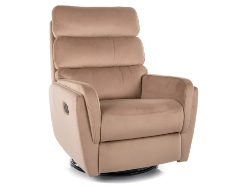Argos velvet reclining armchair ARGOSVBE