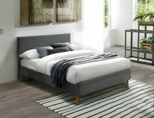 Azurro velvet bed AZURROV140SZD