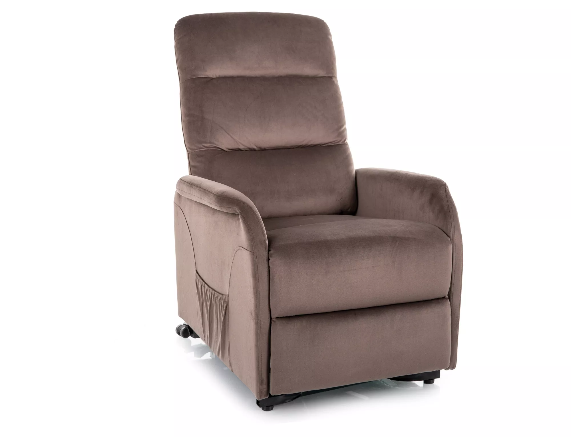 Jupiter M velvet reclining armchair JUPITERMVCA