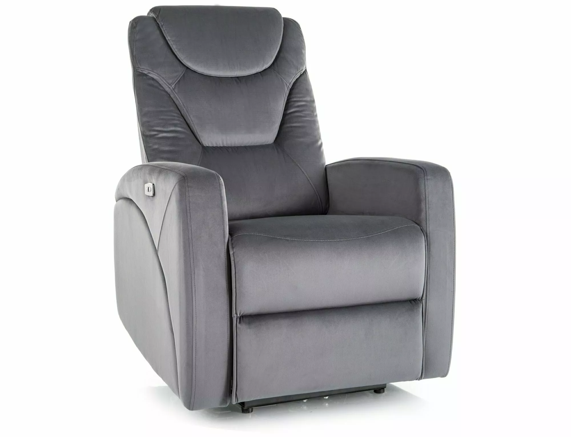 Kronos Velvet Recliner "KRONOSVSZ"