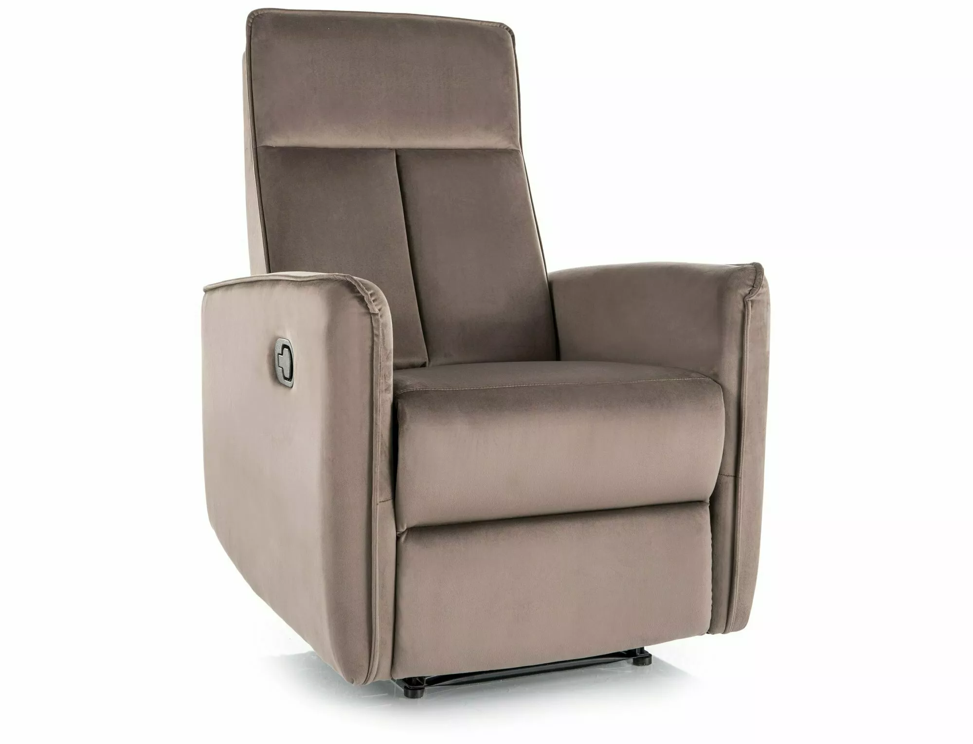 Nikos velvet reclining armchair NIKOSVCA