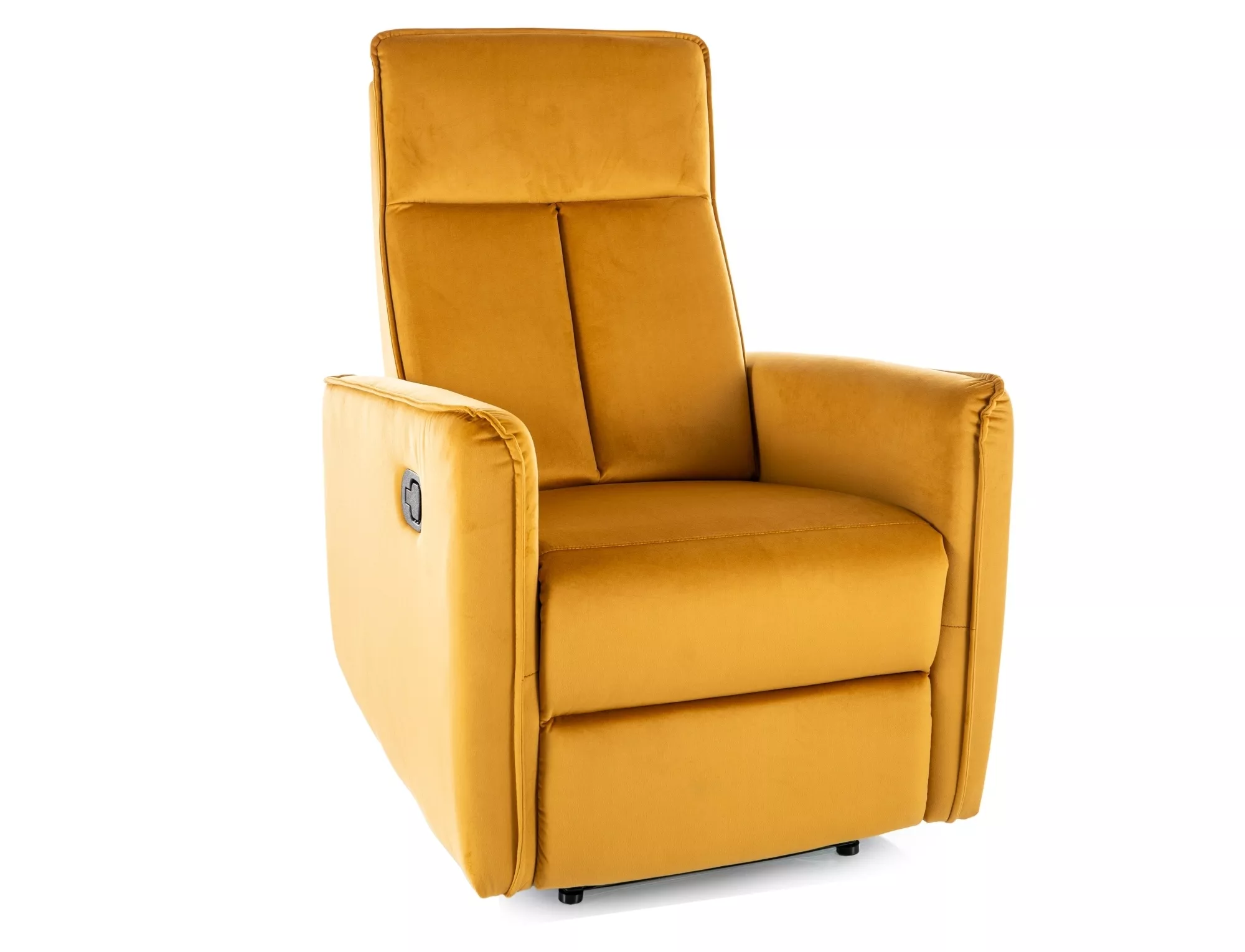 Nikos velvet reclining armchair NIKOSVCU