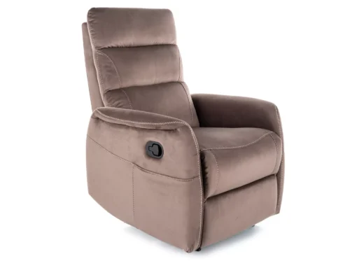 Solon M Velvet Recliner SOLONMVCA