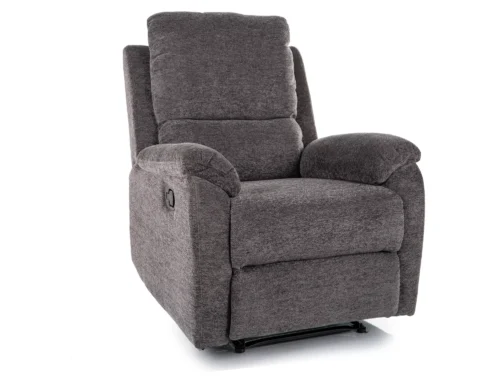 Spencer 1 Raven reclining armchair SPENCER1RASZ15