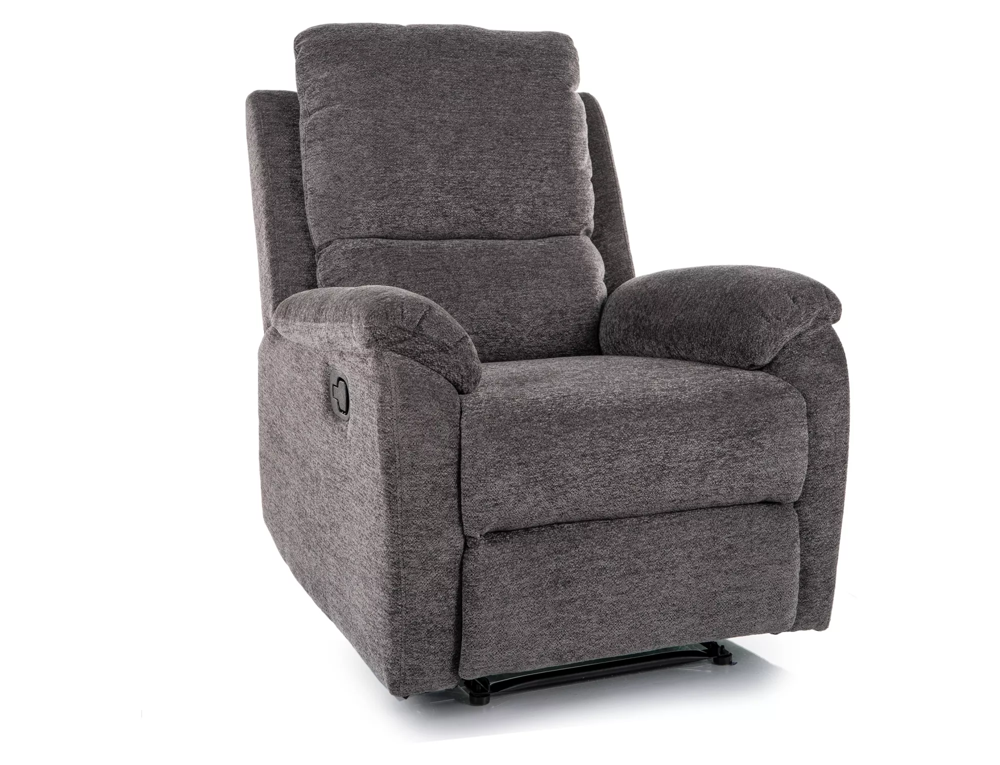 Spencer 1 Raven reclining armchair SPENCER1RASZ15