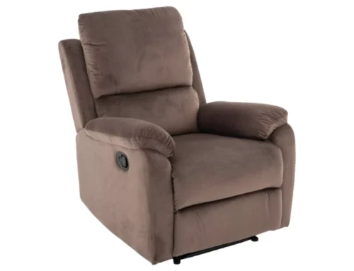 Spencer 1 velvet reclining armchair SPENCER1VCA