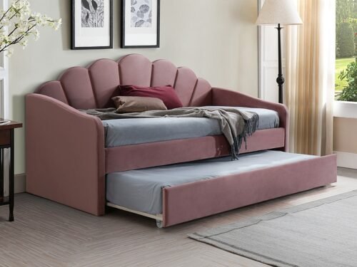 Bella velvet bed BELLAV90AR