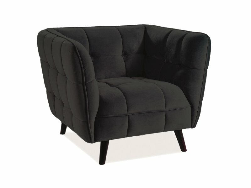 Castello Velvet 1 armchair CASTELLO1V19