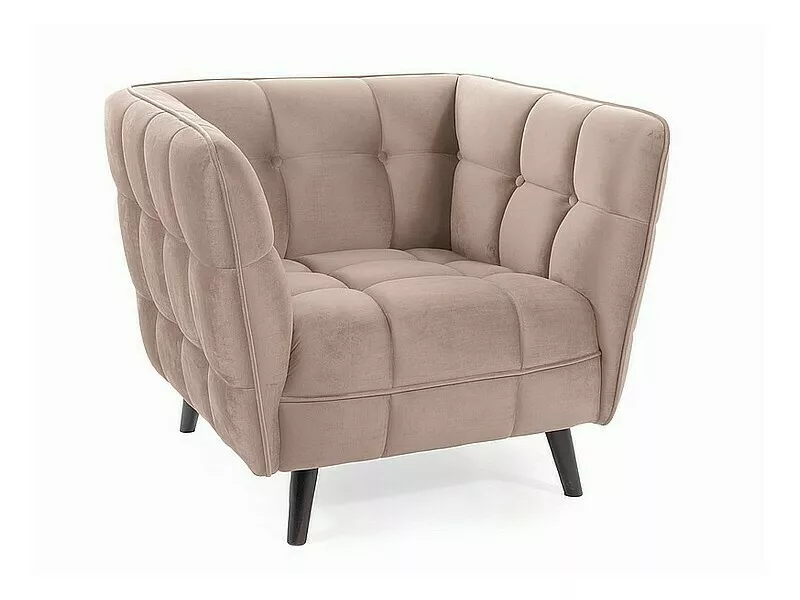 Castello Velvet 1 armchair CASTELLO1V28