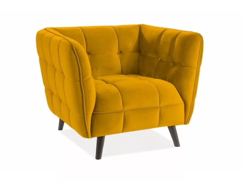 Castello Velvet 1 armchair CASTELLO1V68