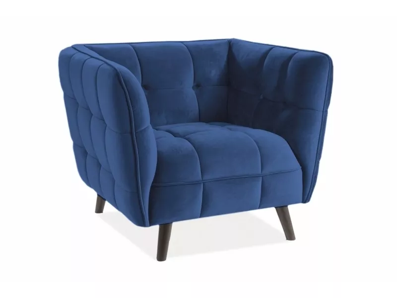 Castello Velvet 1 armchair CASTELLO1V86