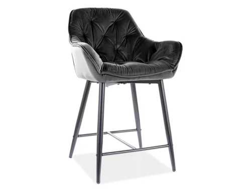 Cherry H-2 velvet half-round chair CHERRYH2CC