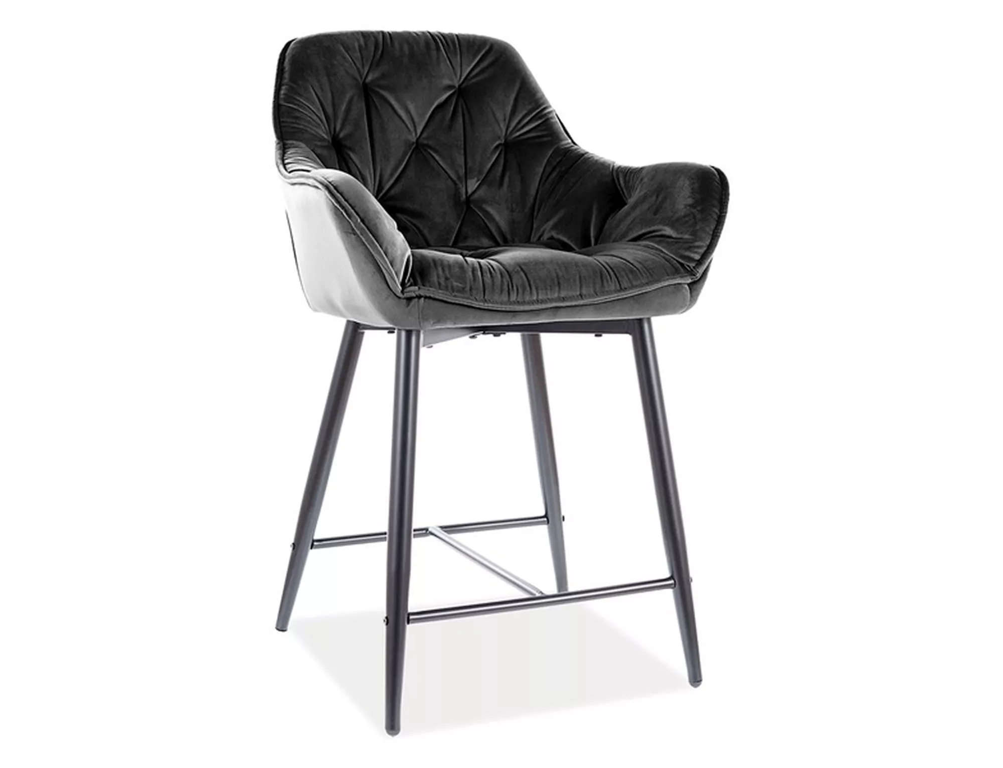 Cherry H-2 velvet half-round chair CHERRYH2CC