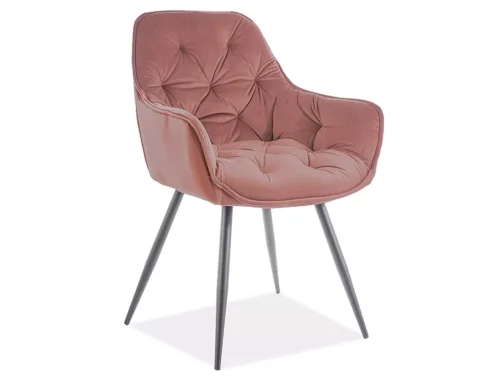 Cherry velvet CHERRYVCRA chair