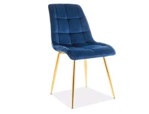 Luxurious gold velvet chair CHICVZLGR