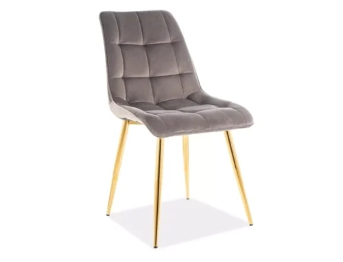 Luxurious gold velvet chair CHICVZLSZ