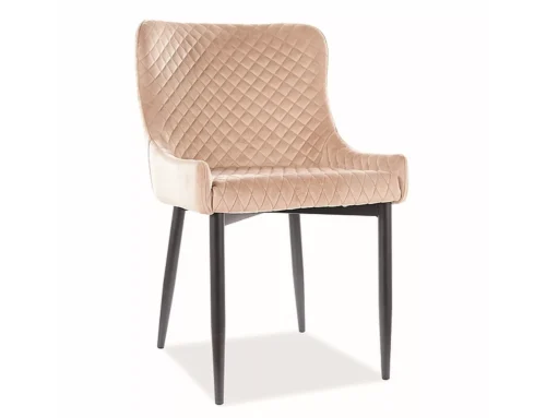 Colin B velvet chair COLINBVCBE1