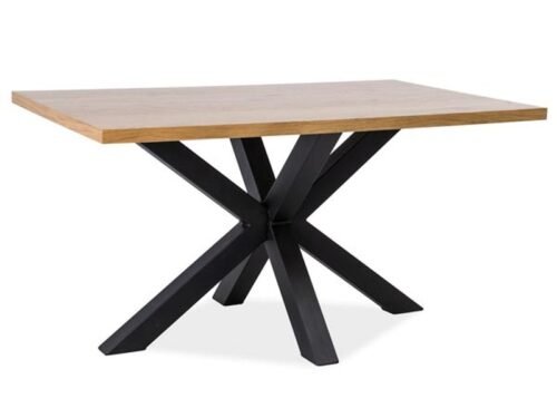 Cross oak table CROSSLDC150