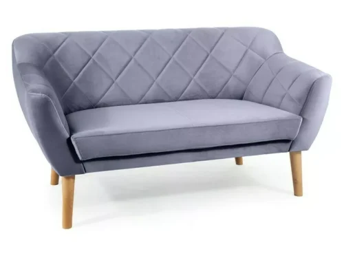 Karo 2 Velvet beech sofa KARO2V14BU