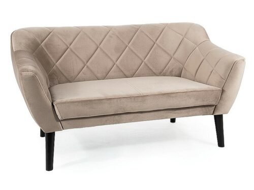 Karo 2 Velvet wenge sofa KARO2V40W