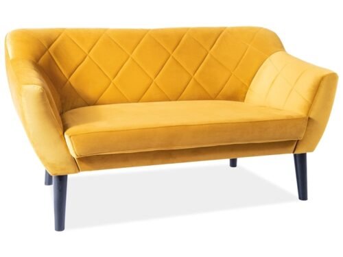 Karo 2 Velvet wenge sofa KARO2V68W