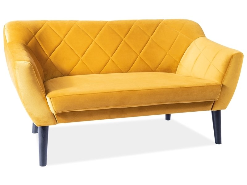 Karo 2 Velvet wenge sofa KARO2V68W