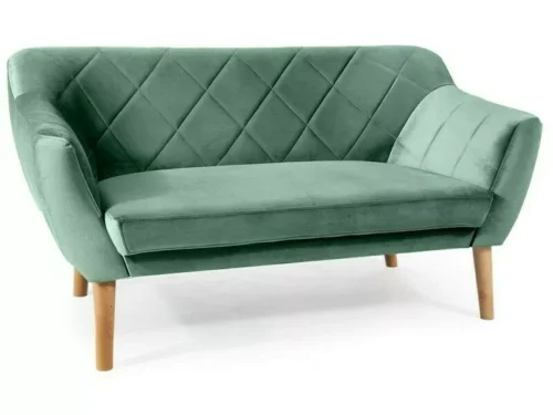 Karo 2 Velvet beech sofa KARO2V78BU