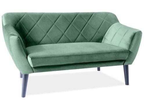Karo 2 Velvet wenge sofa KARO2V78W