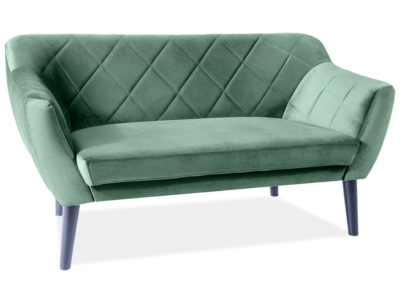 Karo 2 Velvet wenge sofa KARO2V78W