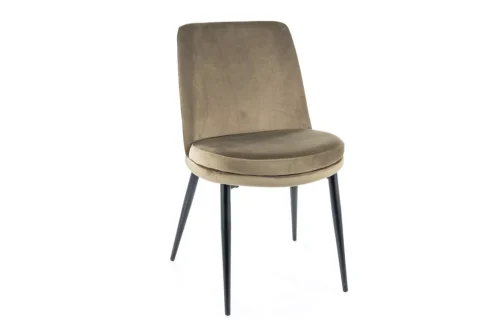 Kayla velvet chair KAYLAVCOL