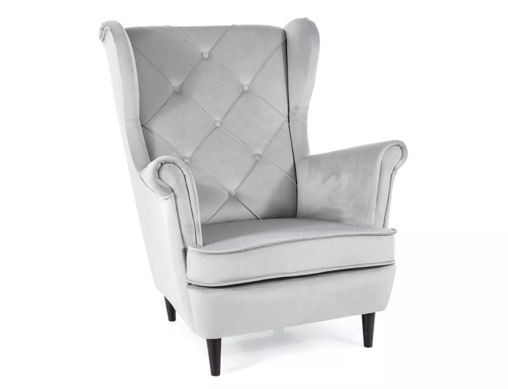 Women's velvet armchair LADYV03