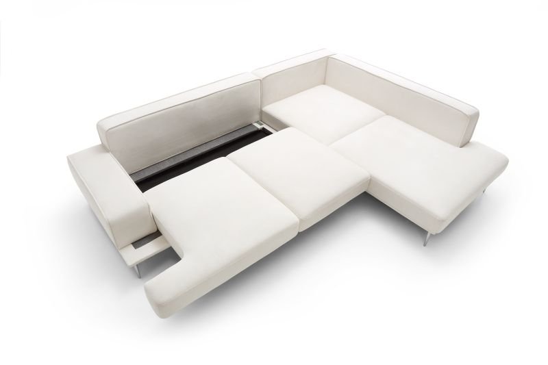 SALE - LIVIO corner sofa - Raven/Zoya Gr1 fabric - Image 5