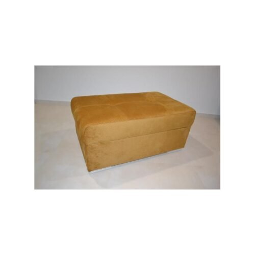 ETNA II leather pouf