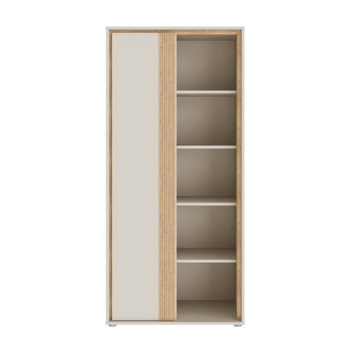 Wexlin Beige/Oak Mauvella Forte Semi-Open Shelf