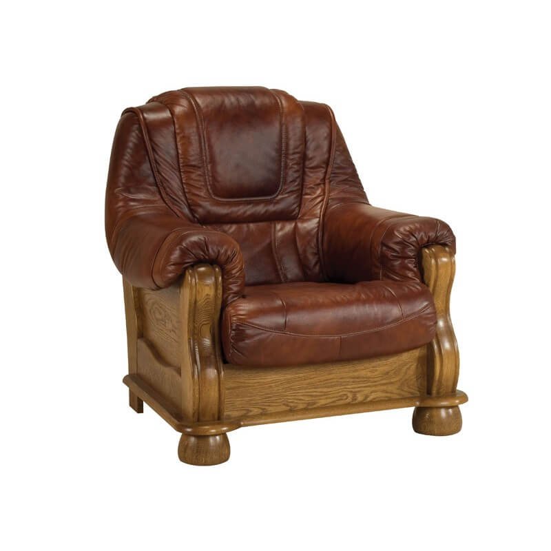 ROMA leather armchair