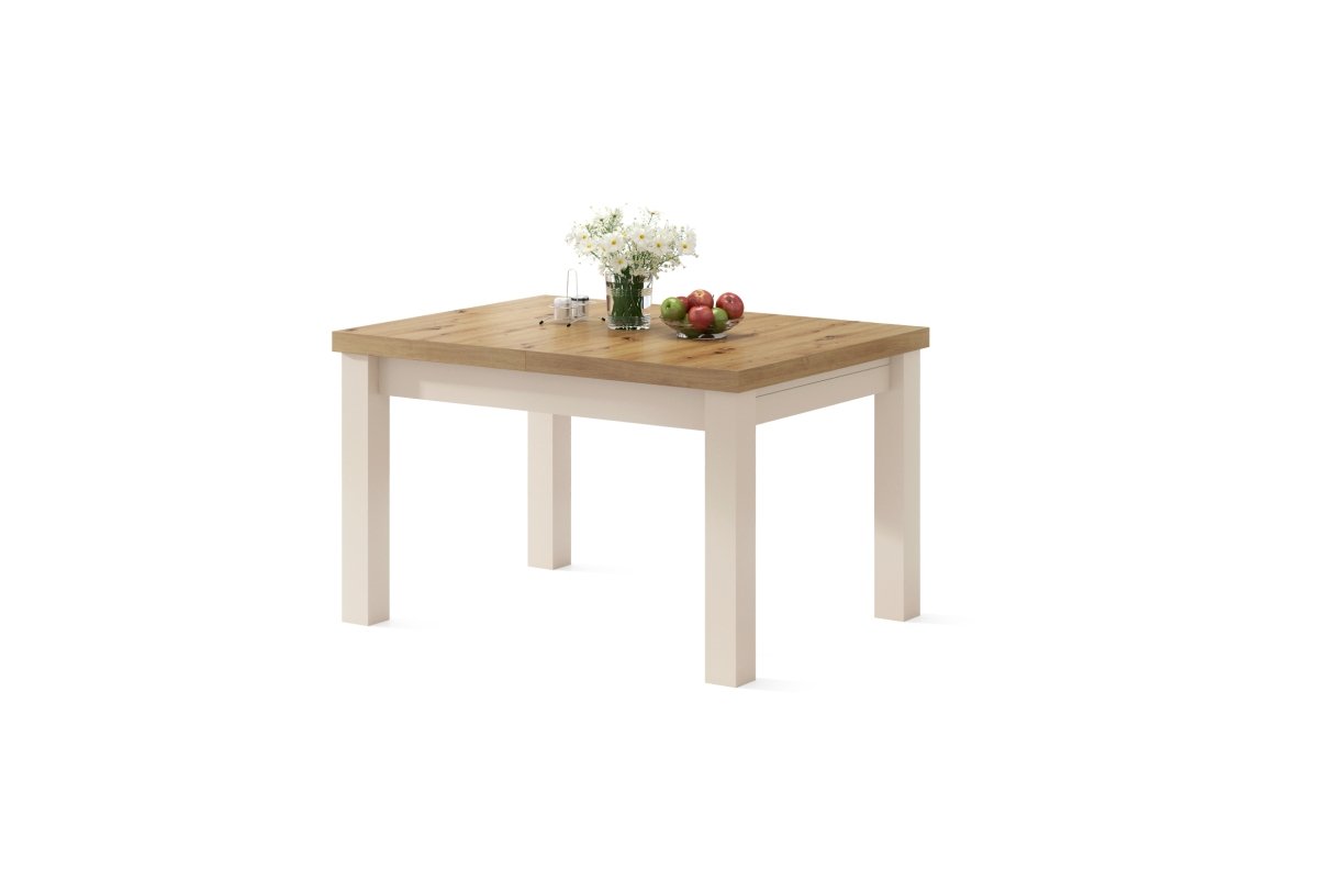 ROYAL Artisan oak/beige (champagne) – extendable table UP TO 2.7 m long - Image 7